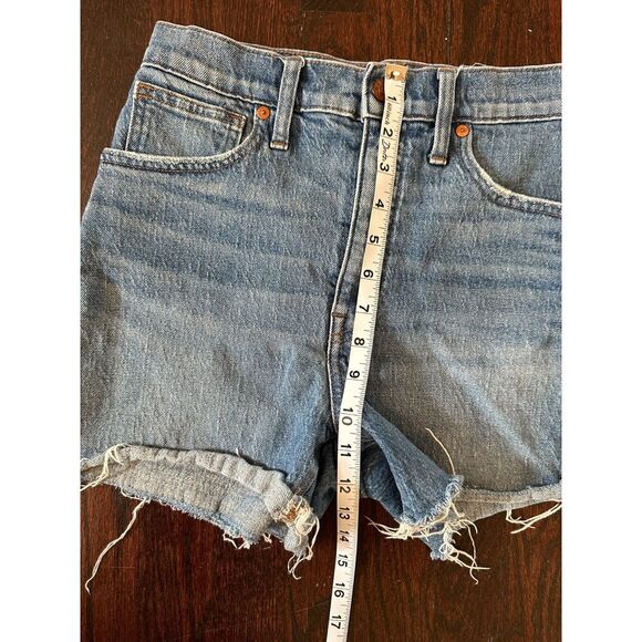 Madewell High Rise Denim Shorts Size 27 - Picture 13 of 13